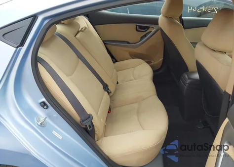 2013 Hyundai Elantra Gls z USA, uszkodzony, nr VIN KMHDH4AE6DU555735